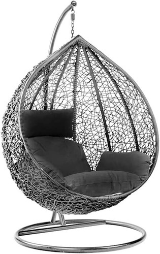 Wicker hanging egg - wicker,