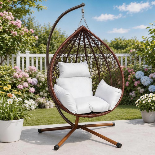 Hanging swing egg chair - egg,