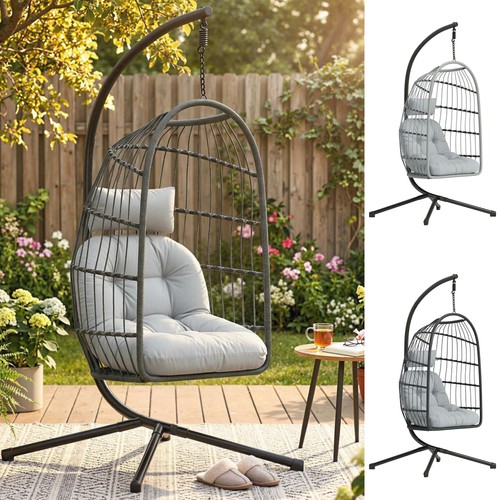 Hanging egg chair - hanging, chair,