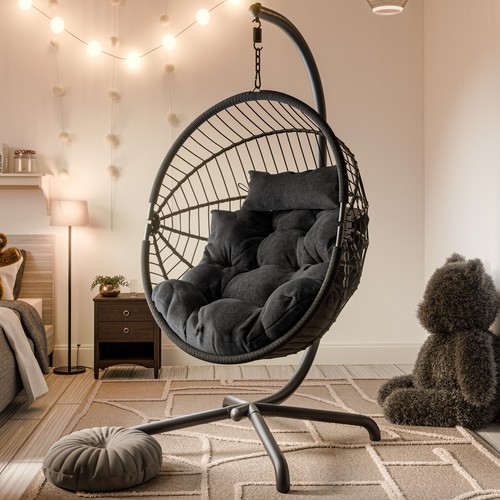 Hanging egg chair swing garden - hanging,