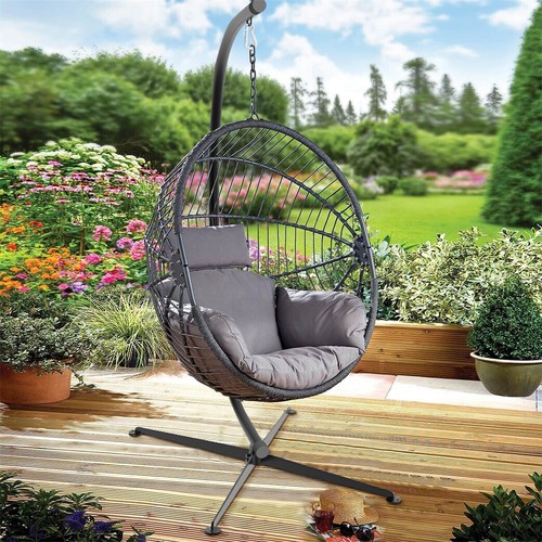 Large rattan hanging - large, chair